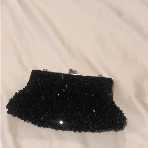 Black sequin bag, elegant no damage - Picture 1 of 4